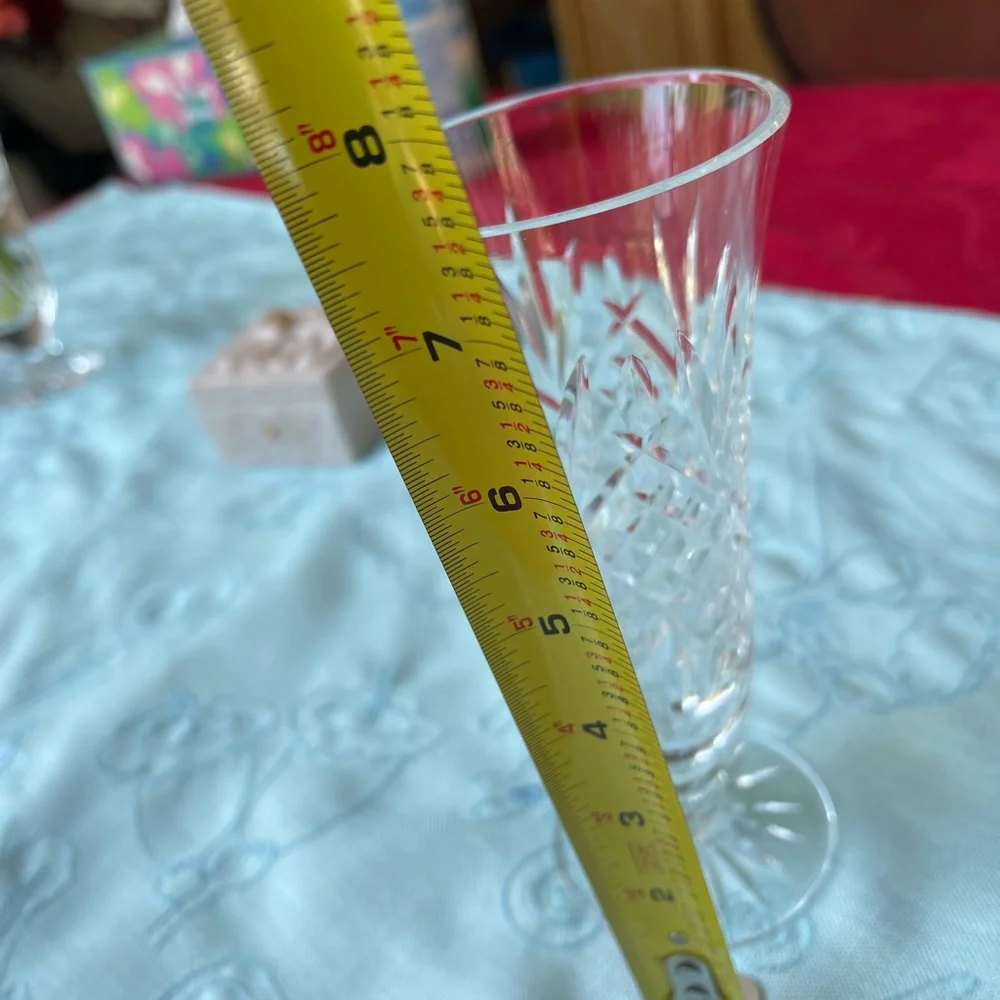 Vintage Waterford crystal vase stamped